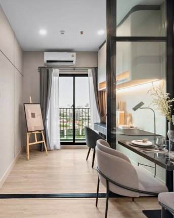รูป 💥 ขายดาวน์40,000คอนโด Supalai parc Ekkamai-Pattanakarn 💥1 Bedroom Plus - รูปที่ 4/16