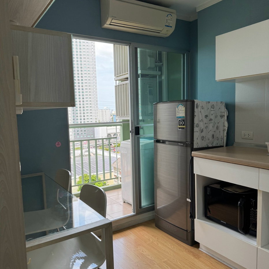 รูป ให้เช่าห้องสวย แต่งพร้อม เฟอร์ครบ วิวดี ใกล้ ARL และ MRT สถานีหัวหมาก - รูปที่ 6/10