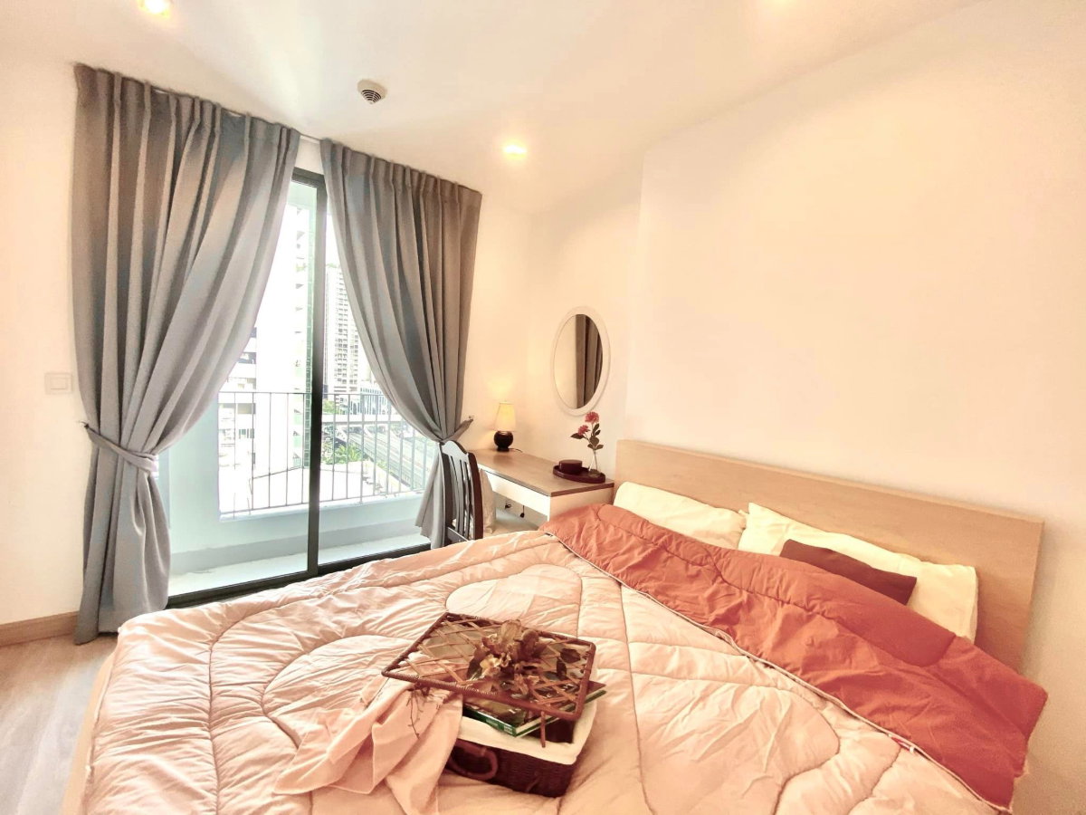 รูป P-55466 🏙️ ห้องกว้าง 2 นอน แต่งสวยครบ พร้อมเข้าอยู่ ให้เช่าคอนโด Ideo Mobi Phayathai ใกล้ BTS พญาไท Line ID: @easythaihome 085-592-2897 - รูปที่ 1/5