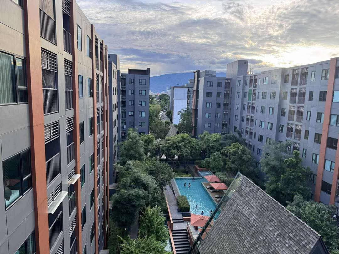 picture 🧡🏙️ Escent Ville Chiang Mai | Corner Unit for Rent | Pool & Mountain View - 1/9