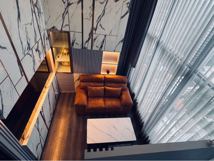 รูป ให้เช่า KnightsBridge Space Ratchayothin Duplex ห้องมุม ชั้น 25 ติด BTS พหลโยธิน 24 - รูปที่ 1/19