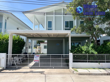 Single house for sale, Kanasiri Bangna, in the alley near ABAC Bangna University (Bang Bo).