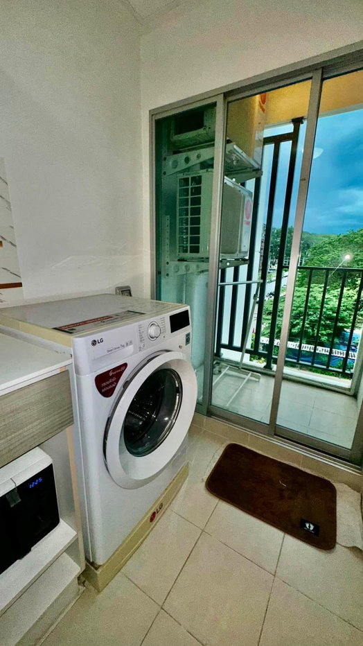 รูป ว่างแล้ว D Condo Nim ห้องเย็น ชั้น 4 ตึก B เดิน 2 นาทีถึง Central Festival - รูปที่ 8/9