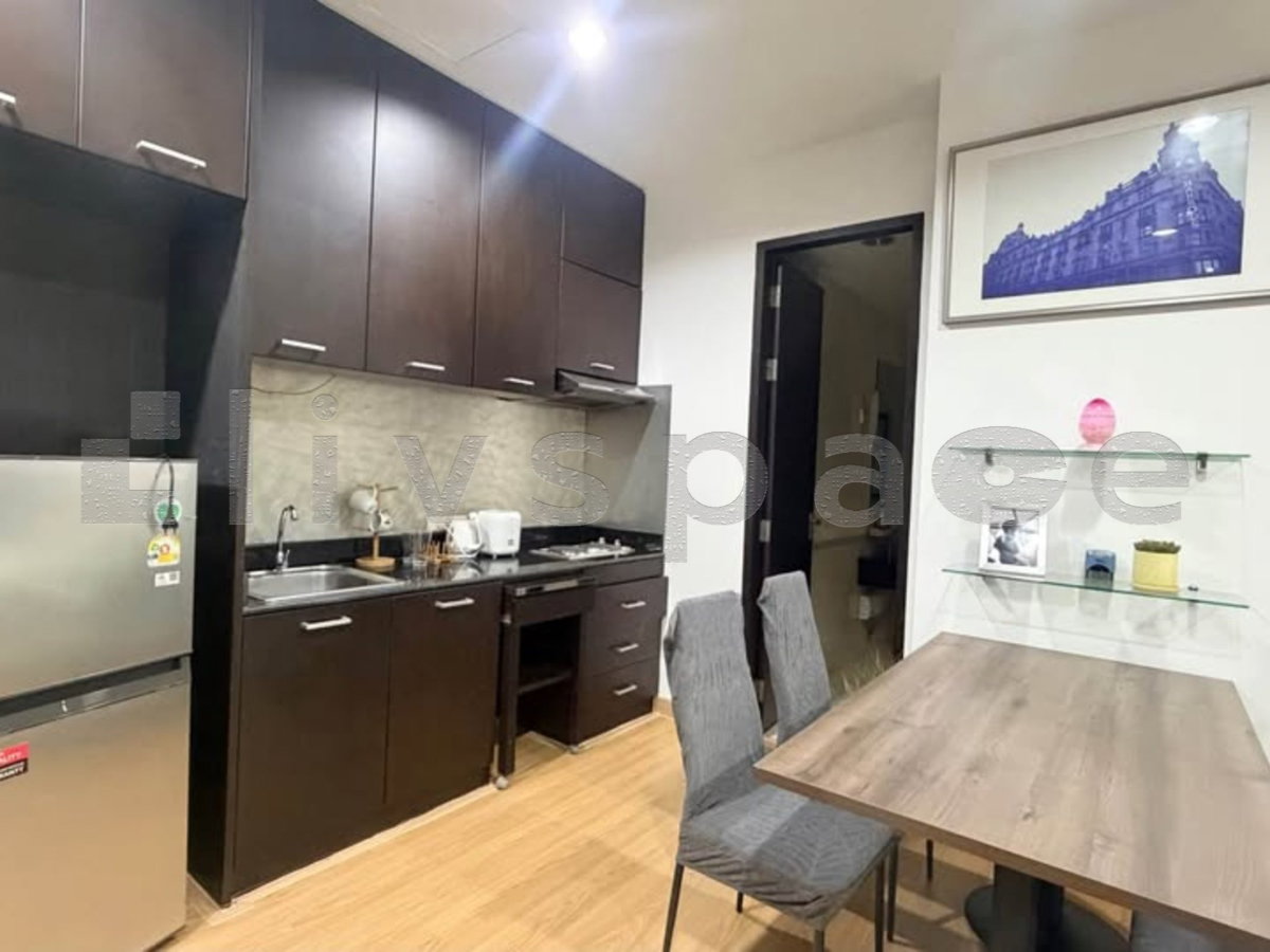 รูป ▚ L0RC4Jツ ให้เช่า: Baan Klang Krung Siam-Pathumwan 1 ห้องนอน 45ตร.ม. เพิ่งรีโนเวตใหม่ เป็นสัดส่วน ราคาดี✨ - รูปที่ 2/5