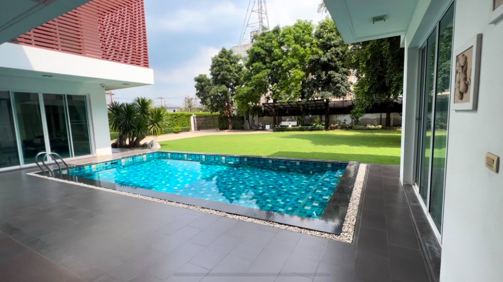 รูป ขายบ้านคุณชายในละคร สวยอยู่เองก็ได้ ถ่ายละครก็ดี  (ซ.รามอินทรา 117) 436 ตารางวา พร้อมสระส่วนตัว ใกล้ร.พ.นวมินทร์9 - รูปที่ 4/16