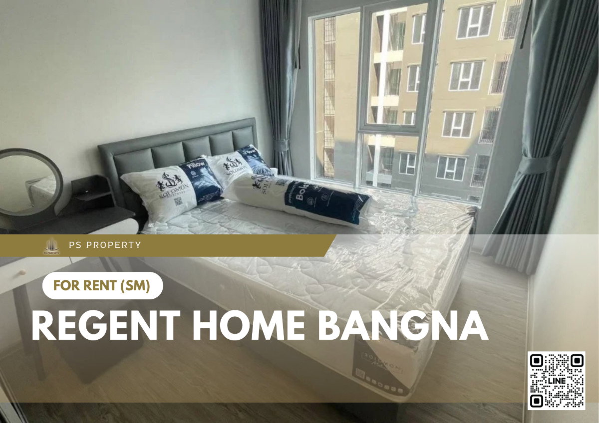 รูป ให้เช่า 🔥 Regent home bangna 🔥 เฟอร์นิเจอร์ และ เครื่องใช้ไฟฟ้าครบ ใกล้ BTS บางนา - รูปที่ 1/9