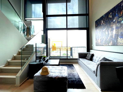 Condos for rent : Rhythm Sukhumvit 44/1 | 1 Bedroom Duplex Condo in Sukhumvit - BR4189CD