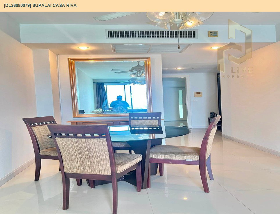รูป DL26080079 ให้เช่าคอนโด ศุภาลัย คาซ่า ริวา (Supalai Casa Riva) ใกล้ พร้อมเข้าอยู่ โทรด่วน 0653619502 LineID @952jdxxk - รูปที่ 2/8
