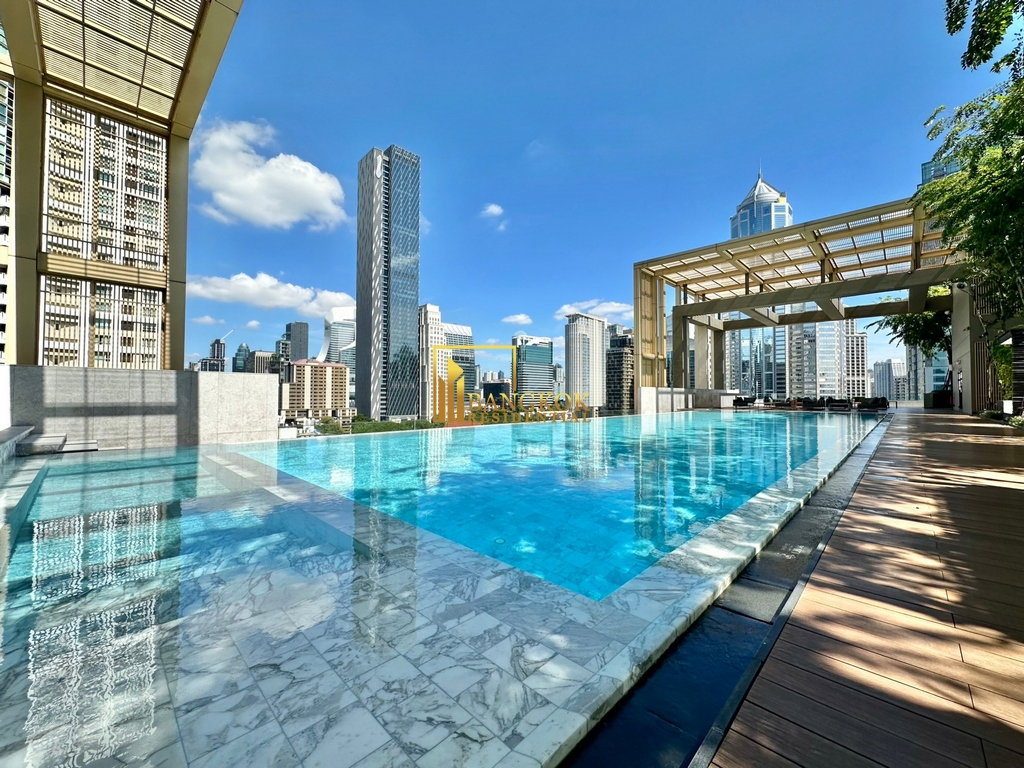 รูป Sindhorn Residence | Modern 1 Bedroom Luxury Condo in Langsuan - BR18915CD - รูปที่ 8/21