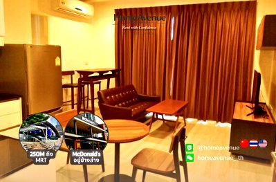 Condos for rent : ✨ 1 Bedroom 🚇 Near MRT Sutthisan💥📲 Line: @homeavenue ⭐HA-3415