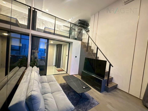 🚩 For Rent Condo PARK ORIGIN CHULA - SAMYAN Building 1, Floor 31,Duplex, Room size 35 sqm