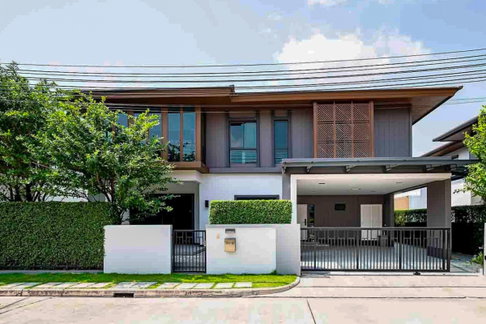 บ้านสวยพร้อมอยู่🔥 บุราสิริ พัฒนาการ ขนาด 69.70 ตรว 4 นอน 4 น้ำ เพียง 17.5 ล้าน