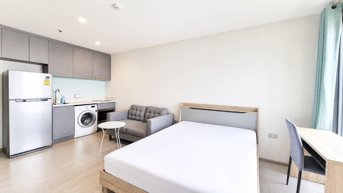 รูป Urgent 🔥ให้เช่า Rhythm Sukhumvit 36-38 ห้องสวยมาก ตกแต่งครบ ชั้นสูง วิวเมือง ราคาดี 💗 DS3969 | Line @Dstay - รูปที่ 2/4