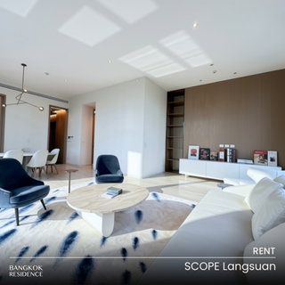 รูปภาพ เช่าคอนโด 💎 Scope Langsuan 2นอน 160ตร.ม. 380k 🐶 Pet-Friendly ยูนิตชั้นสูง สำหรับคนรักสัตว์
