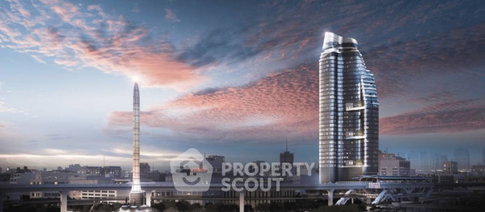 1-BR Condo At Ideo Q Victory, 36th Floor Near BTS Victory 📍 (ID 3155662)
