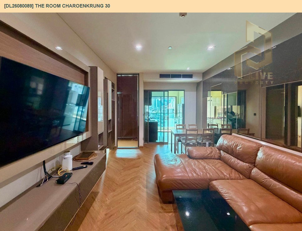 รูป DL26080089 ให้เช่าคอนโด เดอะ รูม เจริญกรุง 30 (The Room Charoenkrung 30) ใกล้ BTS สะพานตากสิน พร้อมเข้าอยู่ โทรด่วน 0653619502 LineID @952jdxxk - รูปที่ 2/6