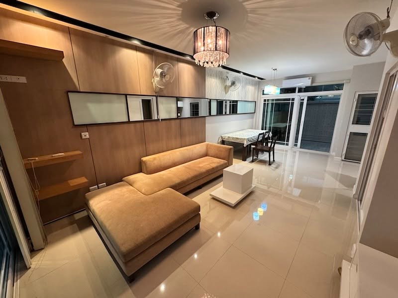 รูป 🔥 ปล่อยเช่าด่วน! ทาวน์โฮม 3 ชั้น "The Terrace ลาดพร้าว 71" โครงการคุณภาพจาก L&H บิ้วอินครบ จอดรถ 2 คัน ใกล้เซ็นทรัลอีสต์วิลล์! - รูปที่ 1/23