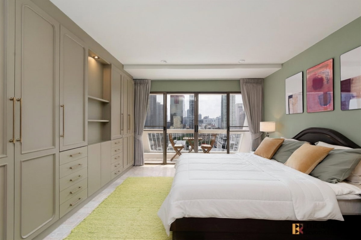 รูป เช่าคอนโด 💎 Ruamjai Heights 3นอน 150ตร.ม. 88k ✨รีโนเวทใหม่ สวย ติด NIST ใกล้ MRT เพชรบรี - รูปที่ 3/12