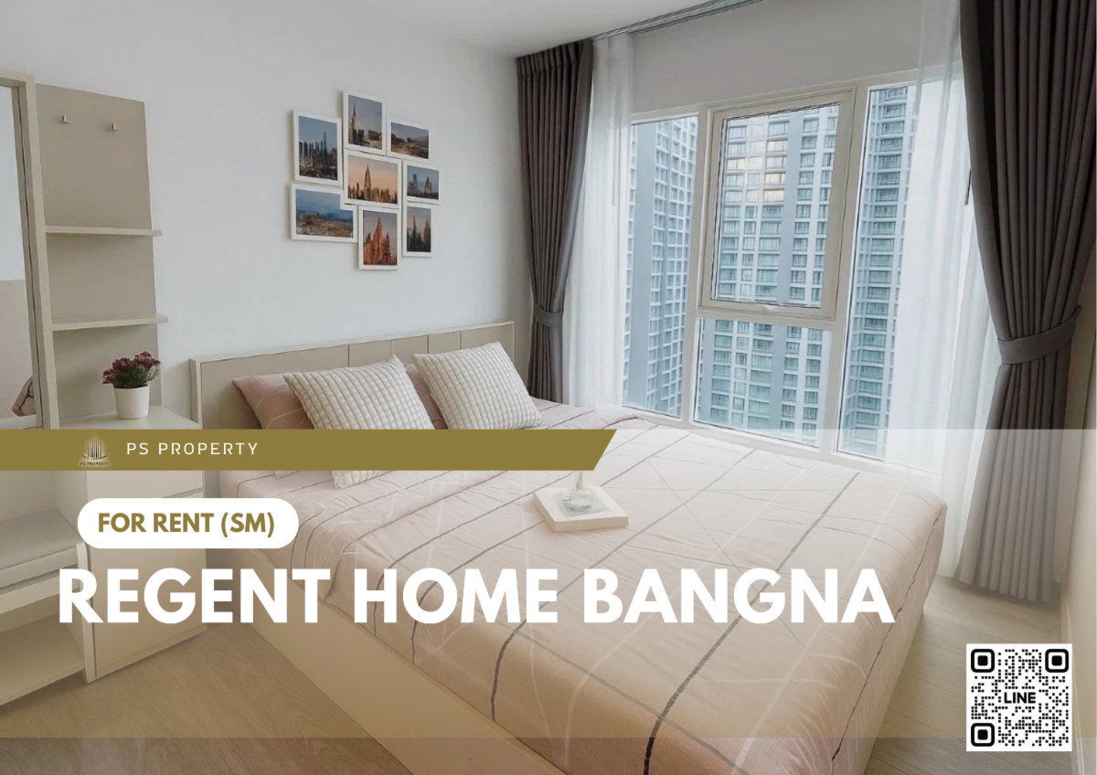 รูป ให้เช่า ✨ Regent home bangna ✨ เฟอร์นิเจอร์ และ เครื่องใช้ไฟฟ้าครบ ใกล้ BTS บางนา - รูปที่ 1/10