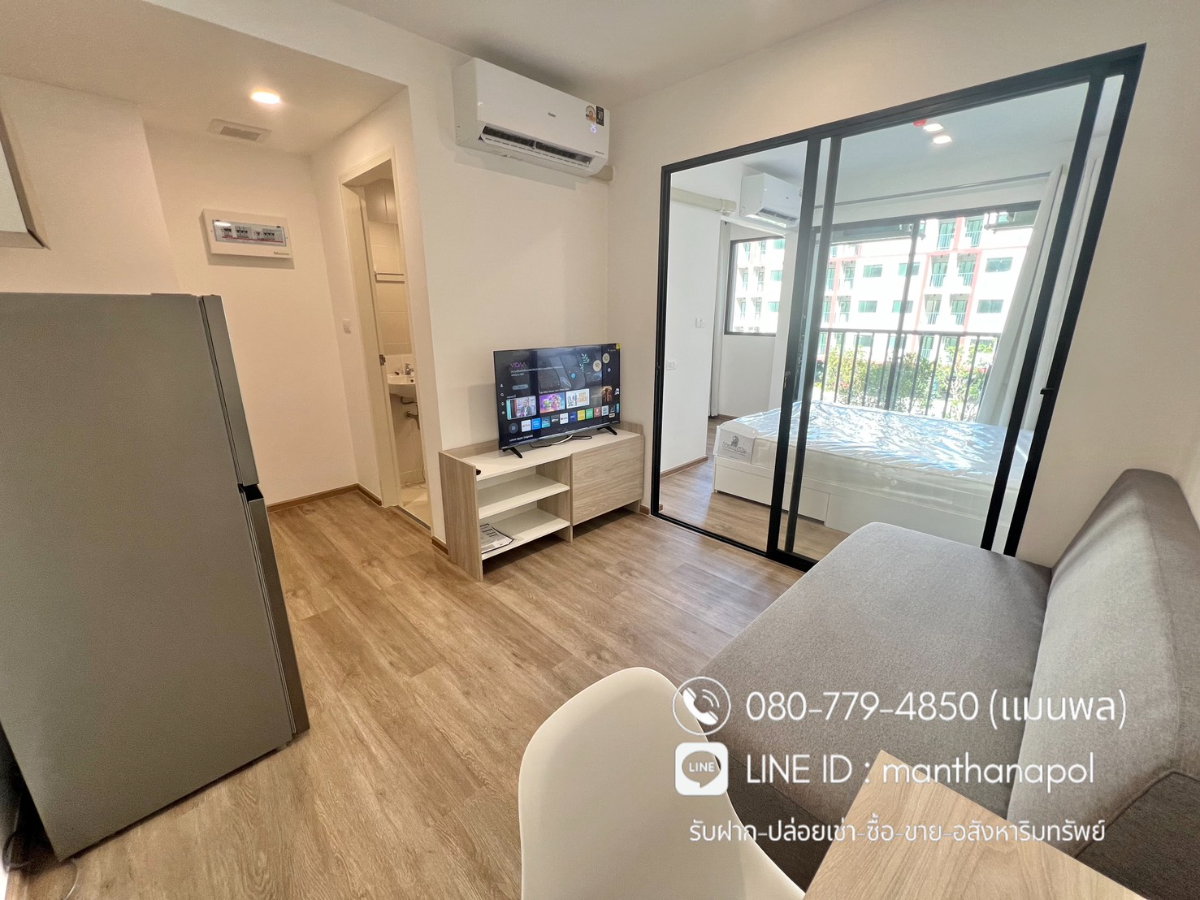 picture New Condo ✨ Pu Chao - Samrong Intersection: Sena Kith Samrong Interchange 🚝 BTS Samrong 🔥 Fully furnished and ready to move in. - 2/11