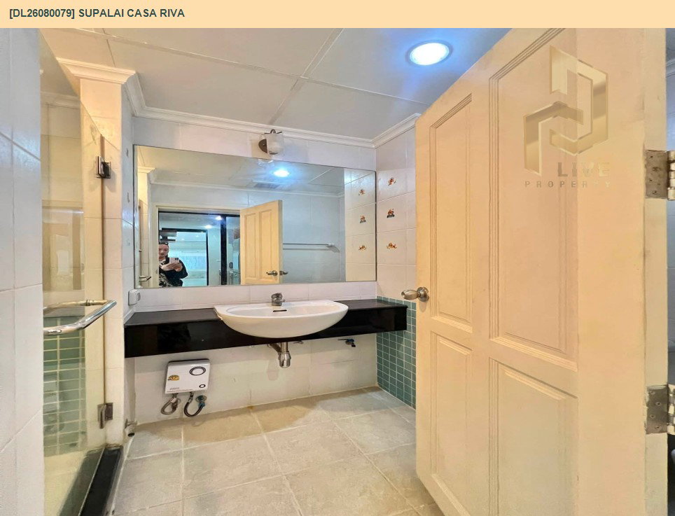 รูป DL26080079 ให้เช่าคอนโด ศุภาลัย คาซ่า ริวา (Supalai Casa Riva) ใกล้ พร้อมเข้าอยู่ โทรด่วน 0653619502 LineID @952jdxxk - รูปที่ 8/8