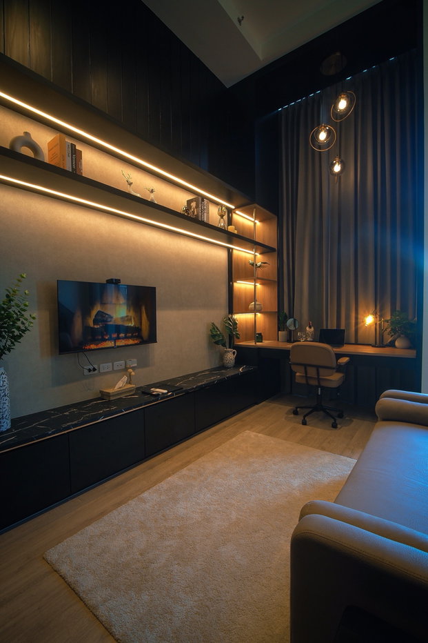 รูป  🏡 Ideo Rama 9 Asok ชั้น 33 ใจกลางย่าน New CBD 37 ตร.ม. 2 ชั้น เพดานสูง 4.25 เมตร  - รูปที่ 3/33