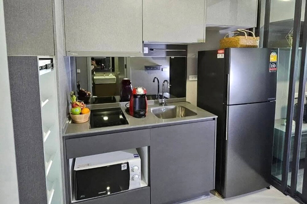 picture For Rent !! Ideo Chula - Samyan, Studio, 1 bath, high floor 18++, Good Location !! Code C20260700033 furnished, Modern style, ready to move in📣📣 - 4/5