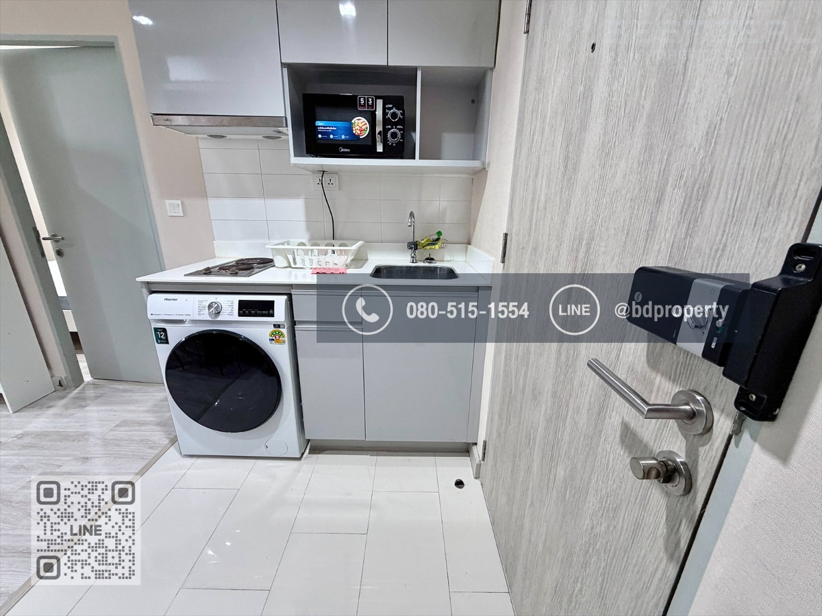 รูป Bestdeal ขายด่วน 1Bedroom  ราคาดีที่สุดในตึก พิเศษ 3.59 ล้านเท่านั้น ราคาต่ำกว่าตลาดหลายแสน "Ideo mobi rama9" ใกล้MRT และ เซ็นทรัลพระราม 9 เพียง 80 ม. - รูปที่ 10/13