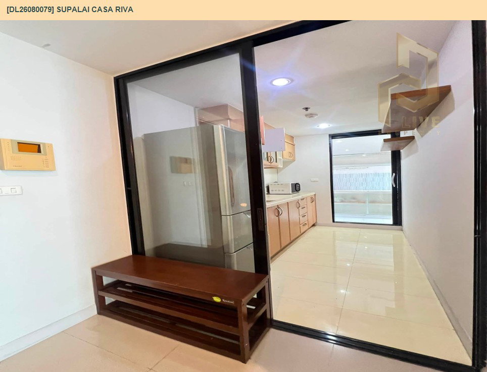 รูป DL26080079 ให้เช่าคอนโด ศุภาลัย คาซ่า ริวา (Supalai Casa Riva) ใกล้ พร้อมเข้าอยู่ โทรด่วน 0653619502 LineID @952jdxxk - รูปที่ 6/8
