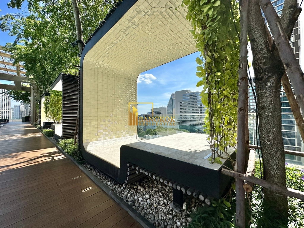 รูป Sindhorn Residence | Modern 1 Bedroom Luxury Condo in Langsuan - BR18915CD - รูปที่ 10/21