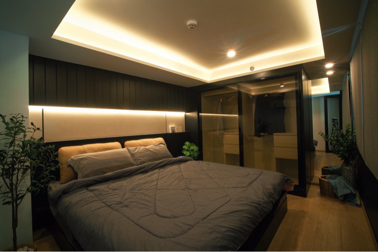 รูป  🏡 Ideo Rama 9 Asok ชั้น 33 ใจกลางย่าน New CBD 37 ตร.ม. 2 ชั้น เพดานสูง 4.25 เมตร  - รูปที่ 9/33