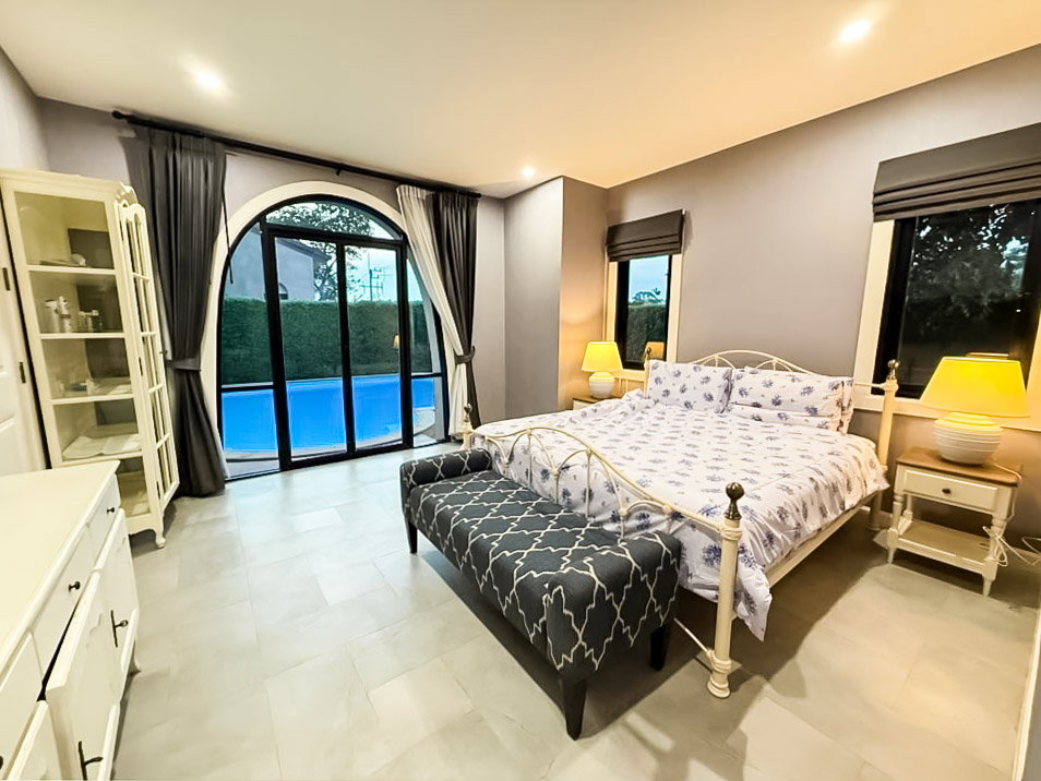 รูป Tuscan Style Pool Villa for Rent Na Jomtien Pattaya - รูปที่ 9/17