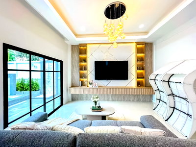 Houses for sale Bang Lamung Chonburi : Stylish Pool Villa for Sale Siam Country Club East Pattaya 3 Bed