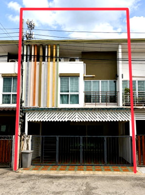 ทาวน์โฮม กรุงเทพมหานคร : ขายทาวน์เฮาส์ 2 ชั้น 20 ตร.ว. หมู่บ้านซิตี้เซนส์ วัชรพล | * หลังบ้านไม่ติดใคร ใกล้เพลินนารีมอลล์