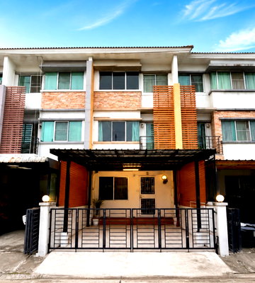 ทาวน์โฮม นิคมอัญธานี (เจมโมโปลิส) : 🏡 ขายทาวน์โฮม 3 ชั้น โครงการ TownPlus สุวรรณภูมิ
