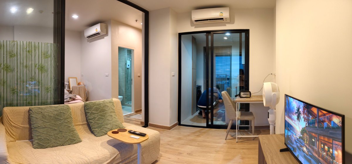 รูป 🔥 Niche Mono Sukhumvit - Bearing ห้องสวย 1 ห้องนอน ชั้น 9 ใกล้ BTS แบริ่ง เพียง 11,900 บาท/เดือน พร้อมเข้าอยู่! 🏙️🚆 - รูปที่ 2/9