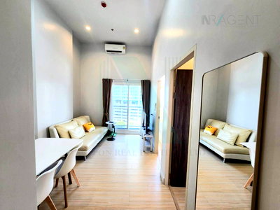 คอนโดให้เช่า : 🎊 ให้เช่าคอนโด เมโทร สกาย วุฒากาศ อาคาร 1 ชั้น 8 1 BED PLUS ขนาด 39.00 ตรม ใกล้ ตลาดพลู