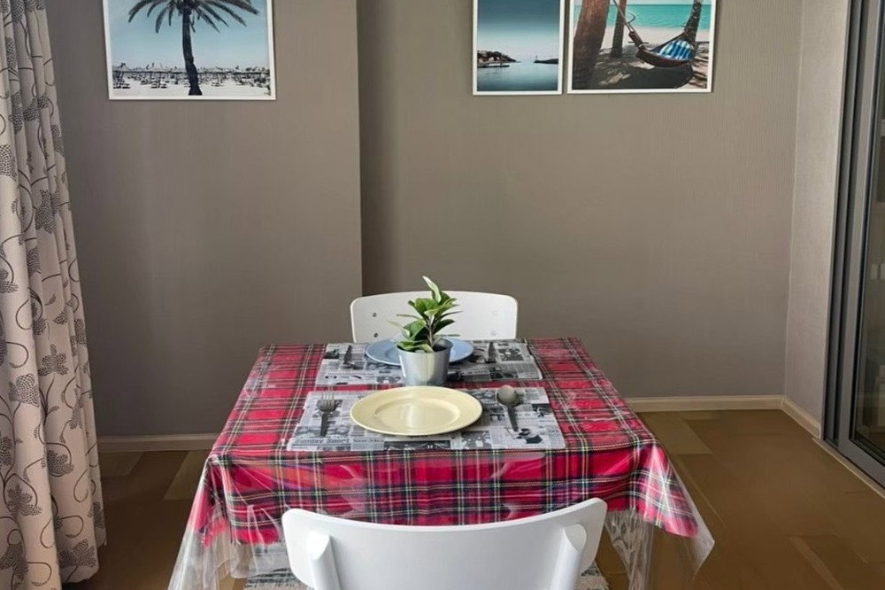 picture 🔥 For Rent !!🔥 Klass silom, 1 bedroom, 1 bathroom, Corner room, rare item, North Facing !! Code C20221202928 furnished, ready to move in📣📣 - 7/7