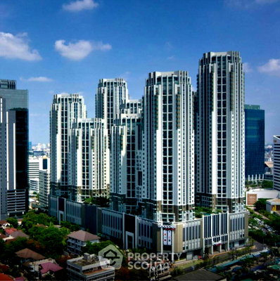 Condos for sale : High-Floor 3-BR 101 Sqm For Sale At Belle Grand Rama 9, MRT Phra Ram 9 (ID 3155637)