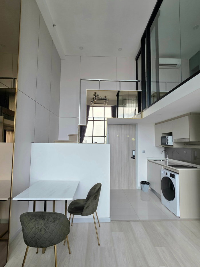 รูป RS7283 ให้เช่า Knightbridge Prime Sathorn Duplex ห้องสวย ชั้นสูง วิวโล่ง ใจกลางสาทร ใกล้ BTS ช่องนนทรี - รูปที่ 2/6