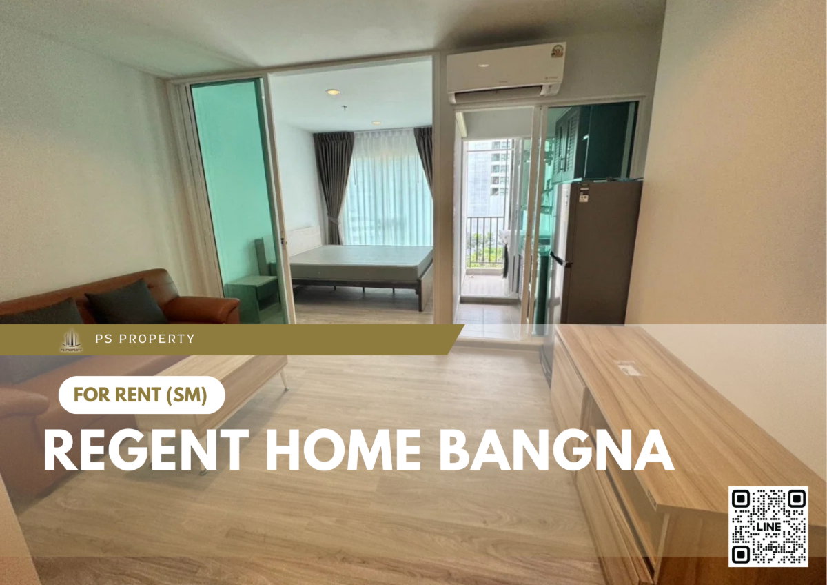 รูป ให้เช่า 📍 Regent home bangna 📍 เฟอร์นิเจอร์ และ เครื่องใช้ไฟฟ้าครบ ใกล้ BTS บางนา - รูปที่ 1/9