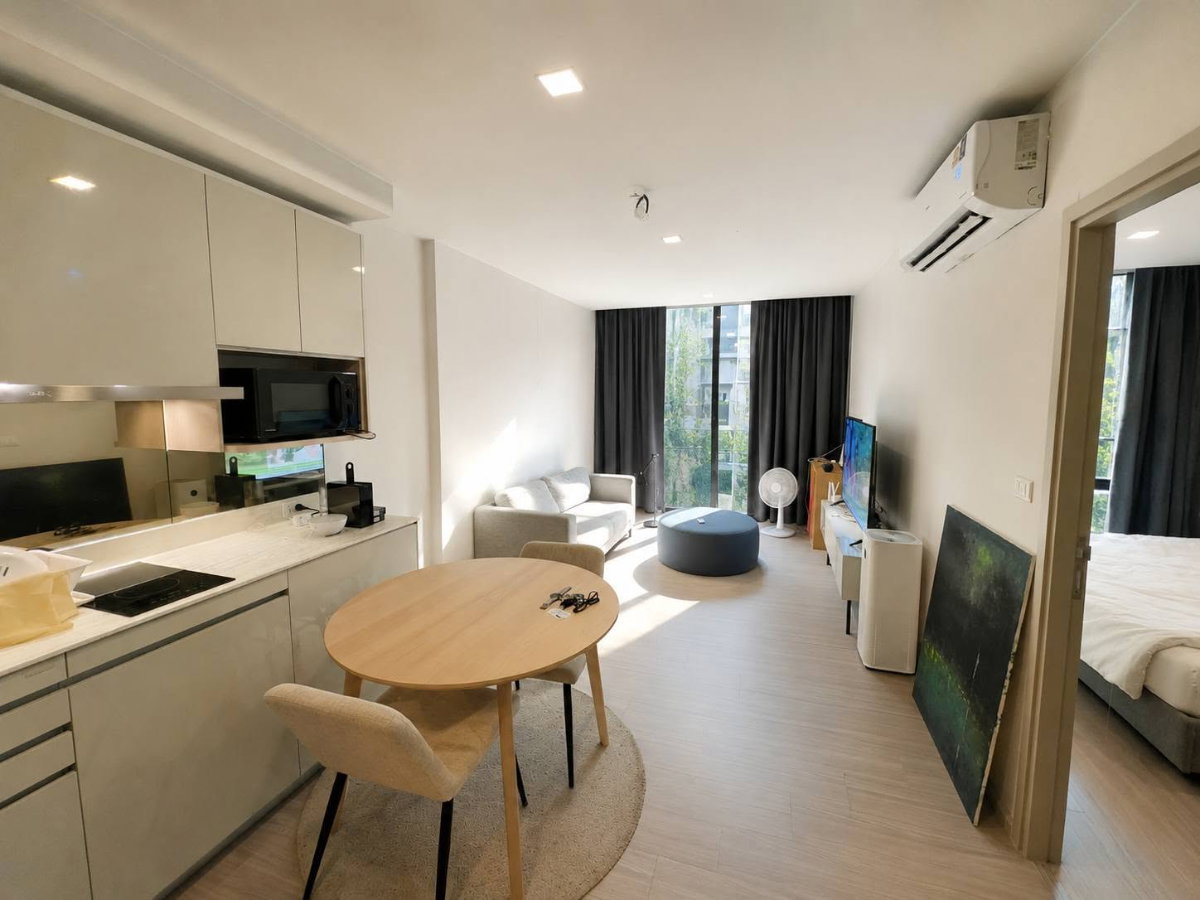 รูป (FY037) ให้เช่า Quintara Treehaus Sukhumvit 42 ชั้น 10 ห้อง 1 ห้องนอน วิวสระ ใกล้ BTS เอกมัย - รูปที่ 8/8