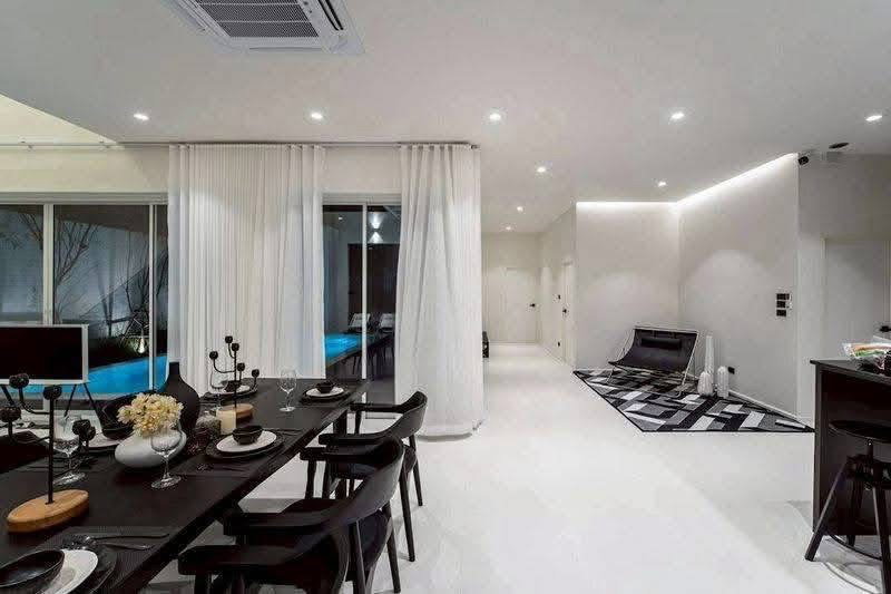 รูป Modern Pool Villa for Rent พื้นที่ 400 ตร.ม. วิวดอยสุเทพ  4 ห้องนอน 4 ห้องน้ำ - รูปที่ 6/17