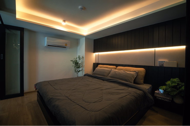 รูป  🏡 Ideo Rama 9 Asok ชั้น 33 ใจกลางย่าน New CBD 37 ตร.ม. 2 ชั้น เพดานสูง 4.25 เมตร  - รูปที่ 11/33