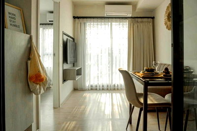 Condos for sale 700 Year Sports Arena Chiang Mai : Escent Park Ville Chiang Mai, Cozy Green View, Fully Furnished, Next to Central Festival Chiang Mai.