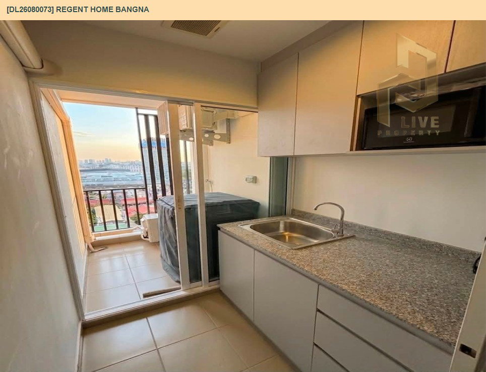 รูป DL26080073 ให้เช่าคอนโด รีเจ้นท์ โฮม บางนา (Regent home bangna) ใกล้ BTS บางนา พร้อมเข้าอยู่ โทรด่วน 0653619502 LineID @952jdxxk - รูปที่ 6/7