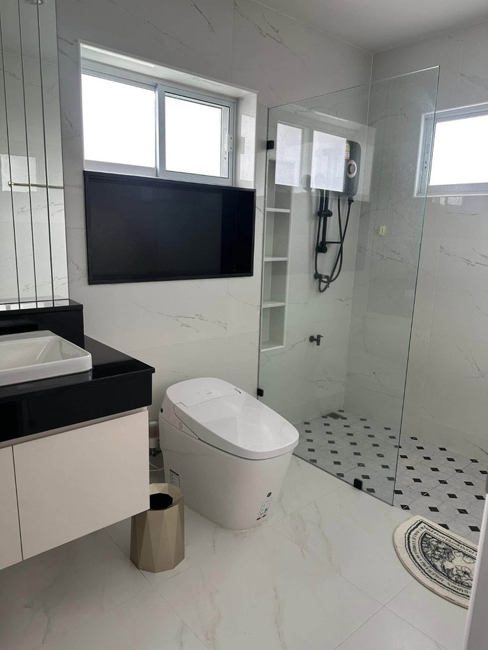 รูป 🏡 ให้เช่าด่วน! บ้านหรู เดอะพรีโก้ สันกำแพง 4 นอน 4 น้ำ พร้อมเฟอร์นิเจอร์ครบ 📞 063-664-9056 - รูปที่ 10/14
