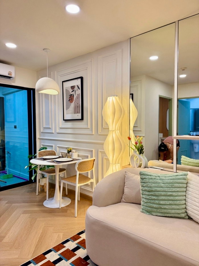 รูป ขาย icondo Sukhumvit 105 ห้องตกแต่งพร้อมอยู่ - รูปที่ 4/10