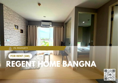 คอนโดให้เช่า : ให้เช่า ✨ Regent home bangna ✨ เฟอร์นิเจอร์ และ เครื่องใช้ไฟฟ้าครบ ใกล้ BTS บางนา