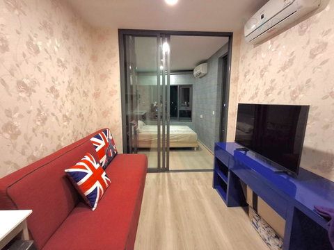 📌 For Rent Condo LIFE RAMA 4-ASOKE Building 1, Floor 10,1 bed room, Room size 35 sqm
